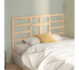 Tăblie de pat, 126x4x104 cm, lemn masiv de pin