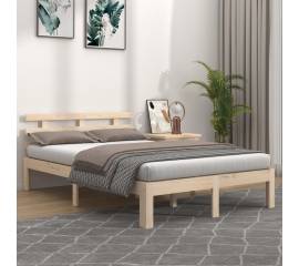 Cadru de pat super king 6ft, 180x200 cm, lemn masiv pin