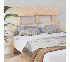 Tăblie de pat, 124x3x81 cm, lemn masiv de pin