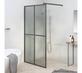 Paravan duș walk-in, 100x195 cm, sticlă securizată închisă