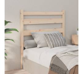 Tăblie de pat, 96x4x100 cm, lemn masiv de pin