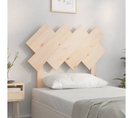 Tăblie de pat, 92x3x81 cm, lemn masiv de pin