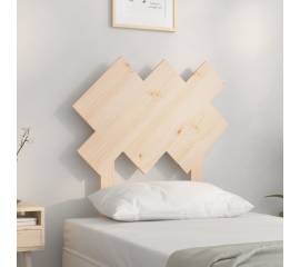 Tăblie de pat, 72,5x3x81 cm, lemn masiv de pin