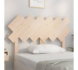Tăblie de pat, 122,5x3x80,5 cm, lemn masiv de pin