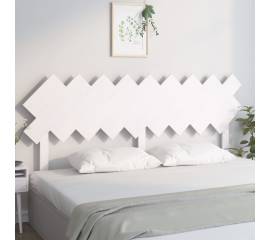 Tăblie de pat, alb, 178x3x80,5 cm, lemn masiv de pin