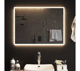 Oglindă de baie cu led, 80x60 cm
