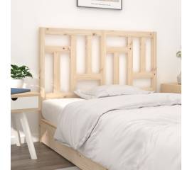 Tăblie de pat, 125,5x4x100 cm, lemn masiv de pin