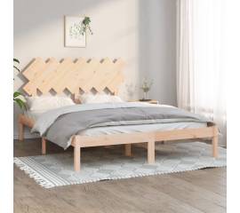 Cadru pat 5ft king size, 150x200 cm, lemn masiv