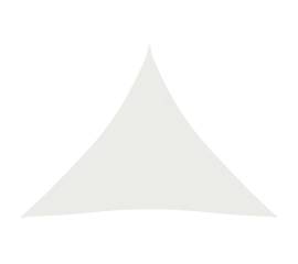 Pânză parasolar, alb, 4,5x4,5x4,5 m, hdpe, 160 g/m²