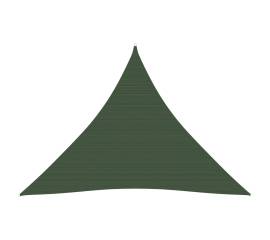 Pânză parasolar, verde închis, 5x5x5 m, 160 g/m², hdpe
