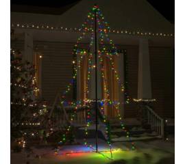 Brad crăciun conic, 300 led-uri, 120x220 cm, interior&exterior