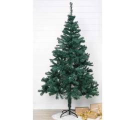 Hi brad de crăciun cu suport din metal, verde, 180 cm