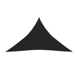 Pânză parasolar, negru, 4x4x5,8 m, hdpe, 160 g/m²