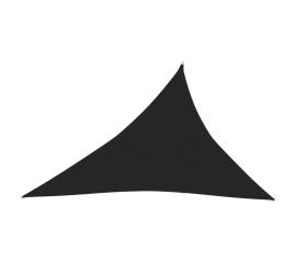 Pânză parasolar, negru, 4x5x6,8 m, hdpe, 160 g/m²