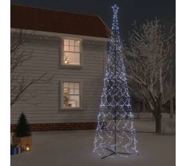 Brad de crăciun conic, 3000 led-uri, alb rece, 230x800 cm