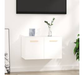 Dulap de perete, alb, 60x36,5x35 cm, lemn compozit