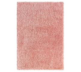 Covor moale cu fire înalte, roz, 160x230 cm, 50 mm