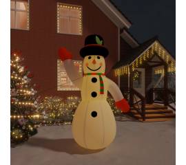 Om de zăpadă gonflabil pentru crăciun cu led-uri, 455 cm