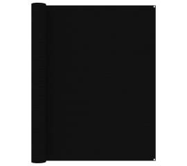 Covor pentru cort, negru, 250x500 cm