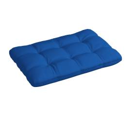 Pernă canapea din paleți, albastru, 120 x 80 x 12 cm, textil