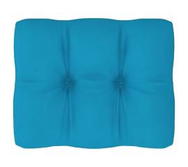 Pernă pentru canapea din paleți, albastru, 50 x 40 x 12 cm