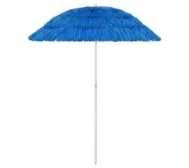 Umbrelă de plajă, albastru, 180 cm