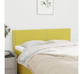 Tăblii de pat, 2 buc., verde, 72x5x78/88 cm, textil