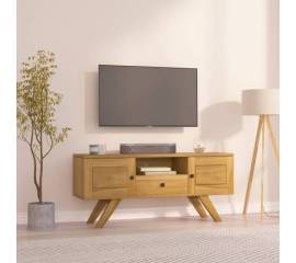 Comodă tv, 110x30x50 cm, lemn masiv de tec