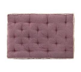 Pernă pentru canapea din paleți, roșu vișiniu, 120x80x10 cm