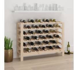 Suport de vinuri, 109,5x30x82 cm, lemn masiv de pin