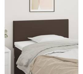 Tăblie de pat, maro, 100x5x78/88 cm, piele ecologică