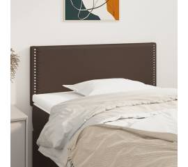Tăblie de pat, maro, 100x5x78/88 cm, piele ecologică