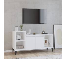 Comodă tv, alb, 100x35x55 cm, lemn prelucrat