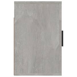 Noptiere de perete, 2 buc., gri beton, 50x30x47 cm, 8 image