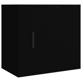 Noptiere de perete, 2 buc., negru, 50x30x47 cm, 5 image