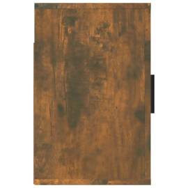 Noptiere de perete, 2 buc., stejar fumuriu, 50x30x47 cm, 8 image