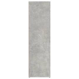 Servantă, gri beton, 80x30x106 cm, lemn compozit, 6 image