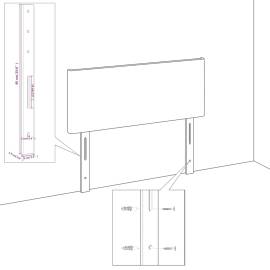 Tăblii de pat, 4 buc, verde închis, 100x5x78/88 cm, catifea, 6 image