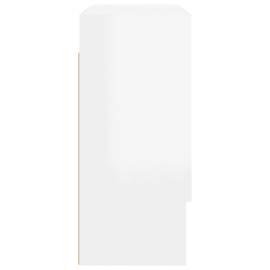 Dulap de perete, alb extralucios, 60x31x70 cm, lemn prelucrat, 8 image