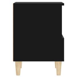 Noptiere, negru, 40x35x50 cm, 8 image