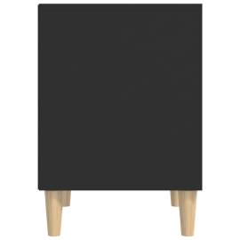Noptiere, 2 buc., negru, 40x35x50 cm, 7 image