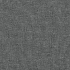 Taburet de depozitare, gri închis, 110x45x49 cm material textil, 6 image