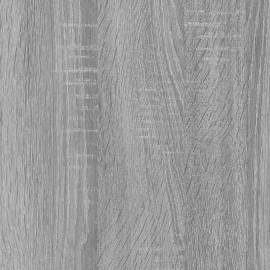 Măsuță laterală, sonoma gri, 40x40x40 cm, lemn prelucrat, 7 image