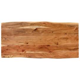 Masă de bucătărie, 110x50x76 cm, lemn masiv de acacia, 4 image