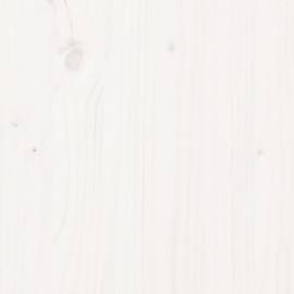 Birou, alb, 110x50x75 cm, lemn masiv de pin, 10 image