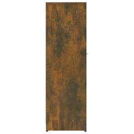 Dulap de baie, stejar fumuriu, 30x30x95 cm, lemn prelucrat, 7 image