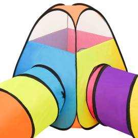 Cort de joacă pentru copii, 250 bile, multicolor, 190x264x90 cm, 7 image