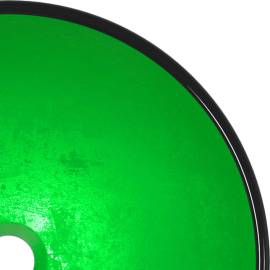 Chiuvetă din sticlă securizată, verde, 42x14 cm, 4 image