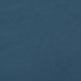 Saltea de pat cu arcuri, albastru închis, 180x200x20cm, catifea, 6 image