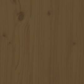 Dulap înalt, maro miere, 89x40x116,5 cm, lemn masiv de pin, 8 image